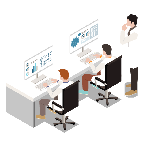 高い技術力による独自開発