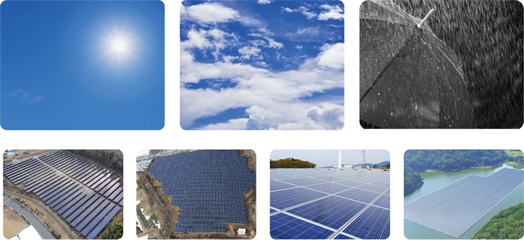 イメージ：太陽光発電量AI予測