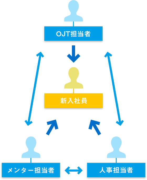 新入社員育成体系