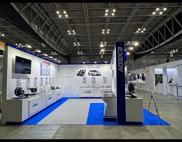 展示会ブースデザイン事例（株式会社エクセディ）